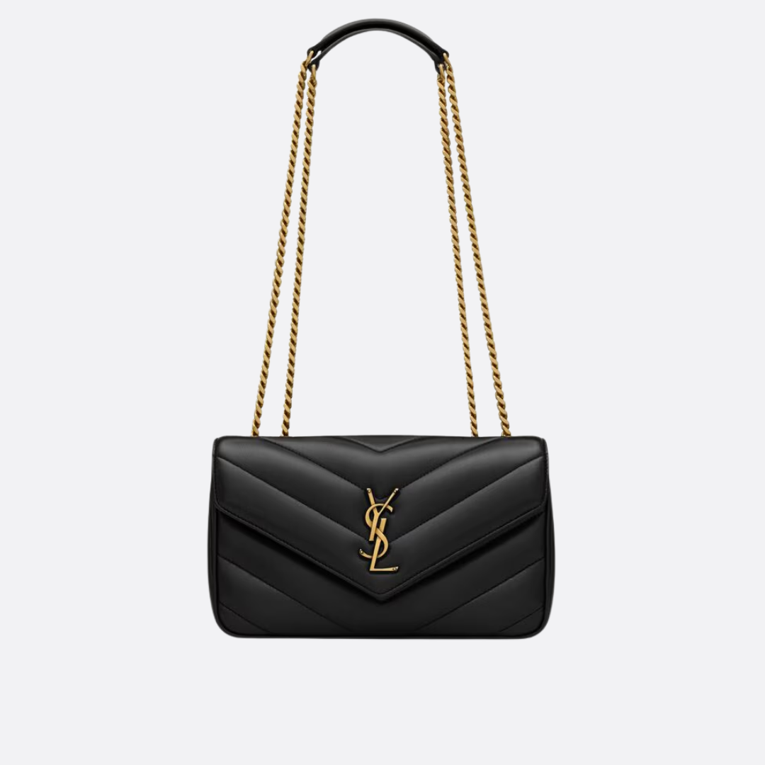 SAINT LAURENT LOULOU KLEINE MATELASSÉ-TASCHE