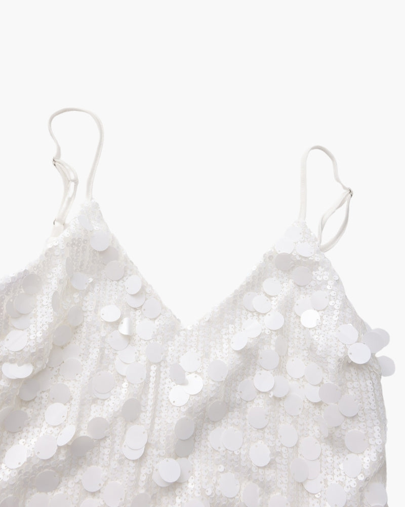 Pailletten-Party-Minikleid