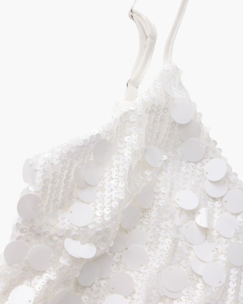 Pailletten-Party-Minikleid