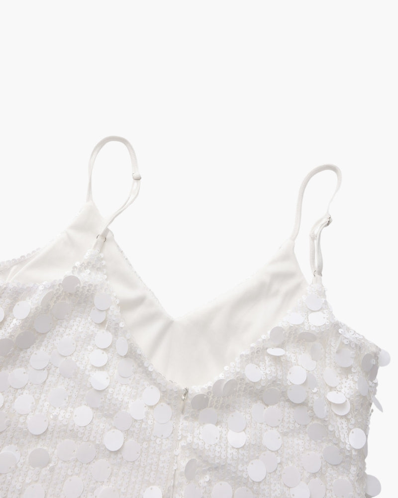 Pailletten-Party-Minikleid