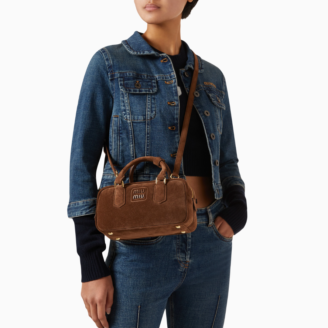MIU MIU ARCADIE MATELASSÉ-TASCHE