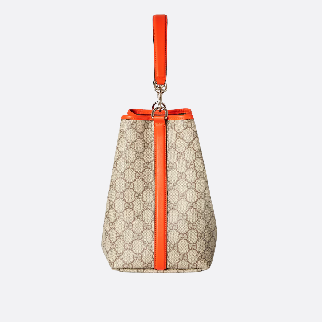 MITTELGROßE GG-EMBLEM-BEUTELTASCHE GUCCI