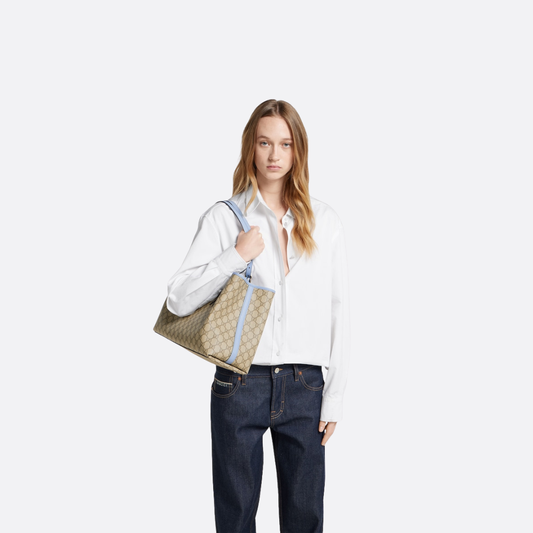 GROSSER SHOPPER MIT GG-EMBLEM GUCCI