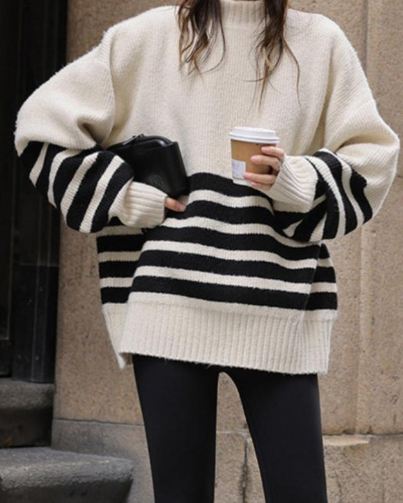 Der Coastal Stripe Sweater