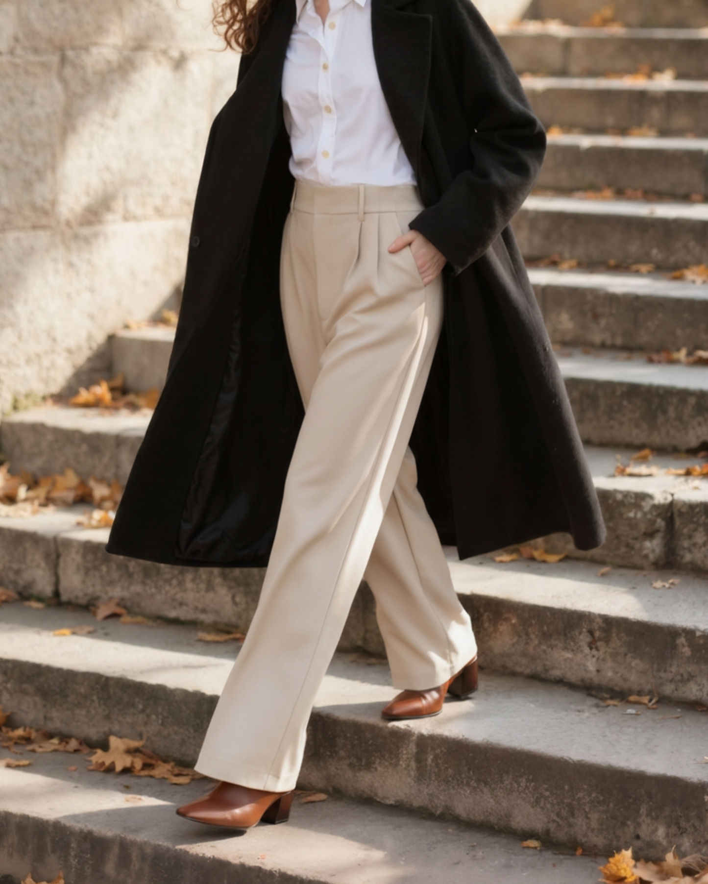 Serena Hose mit weitem Bein