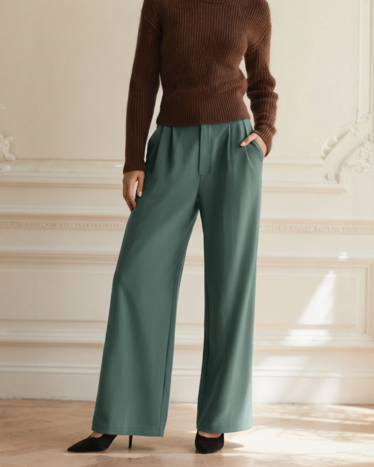Serena Hose mit weitem Bein