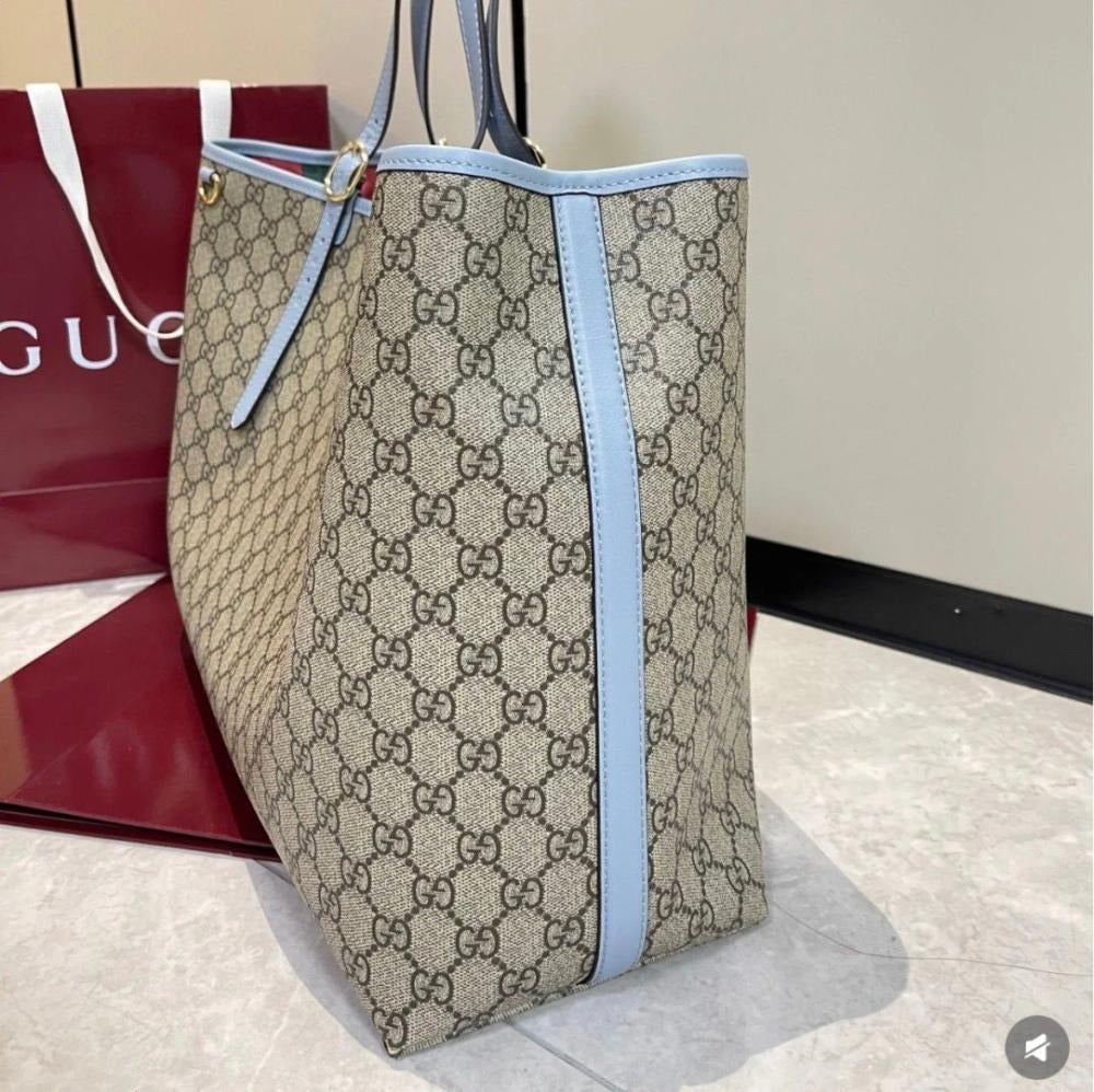 GROSSER SHOPPER MIT GG-EMBLEM GUCCI