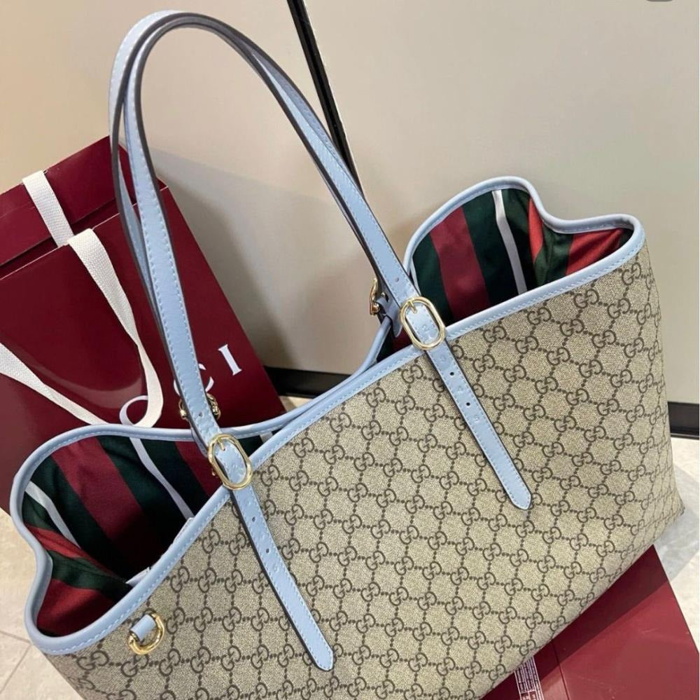 GROSSER SHOPPER MIT GG-EMBLEM GUCCI