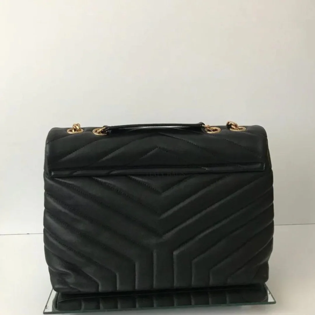 SAINT LAURENT LOULOU KLEINE MATELASSÉ-TASCHE