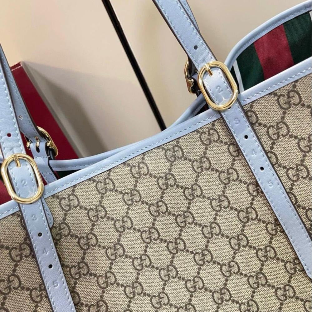 GROSSER SHOPPER MIT GG-EMBLEM GUCCI