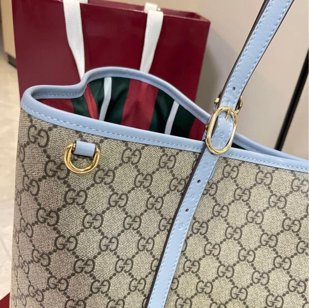 GROSSER SHOPPER MIT GG-EMBLEM GUCCI
