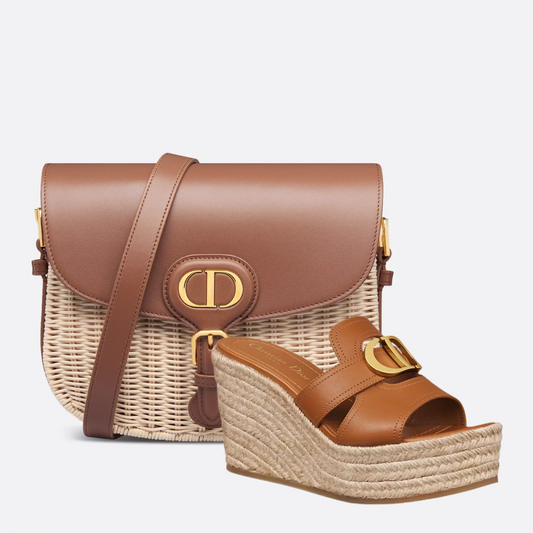 DIOR BOBBY MITTELGROßE TASCHE UND 30 MONTAIGNE KEILABSATZ-SLIDE KIT