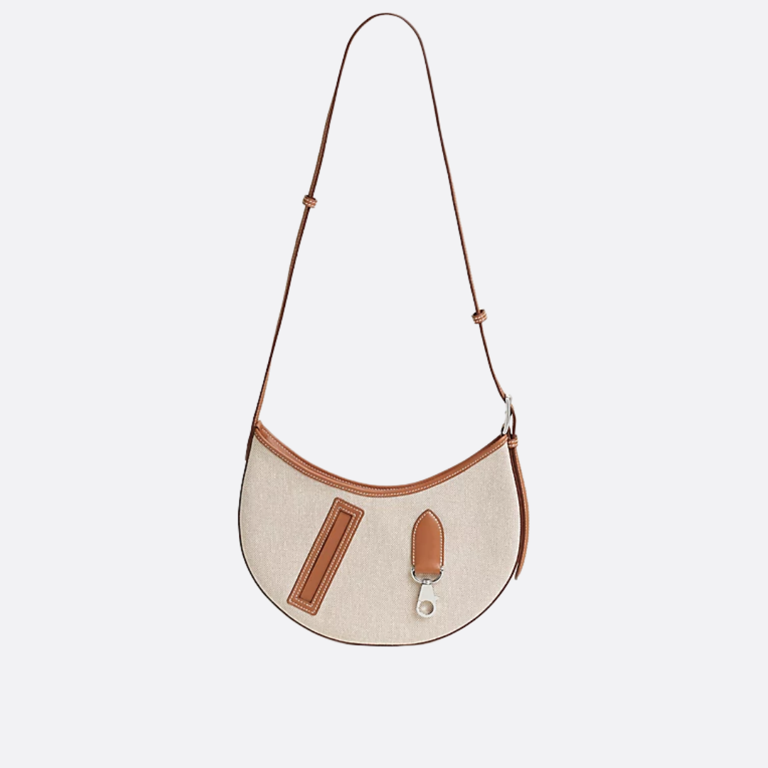 P'TIT ARÇON TASCHE AUS TOILE &amp; LEDER HERMÈS