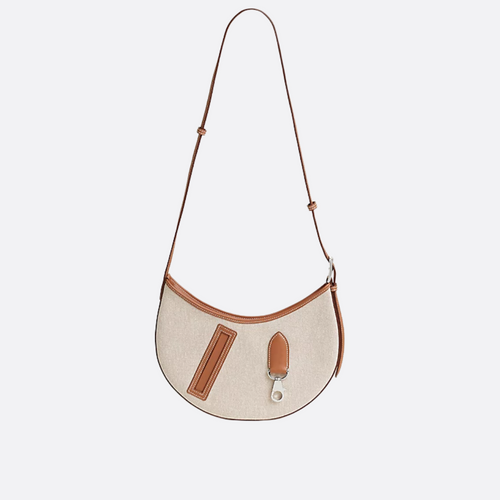 P'TIT ARÇON TASCHE AUS TOILE &amp; LEDER HERMÈS