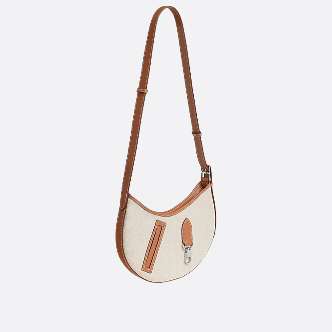 P'TIT ARÇON TASCHE AUS TOILE &amp; LEDER HERMÈS