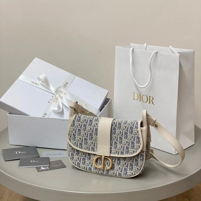 DIOR 30 MONTAIGNE MITTELGROßE SATCHEL-TASCHE
