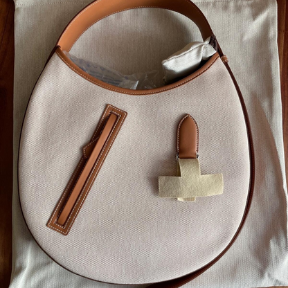 P'TIT ARÇON TASCHE AUS TOILE &amp; LEDER HERMÈS