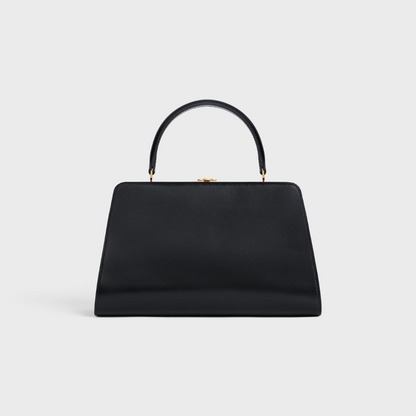 CELINE ANTOINETTE MITTELGROßE TASCHE AUS SATINIERTEM KALBSLEDER – NATURFARBEN