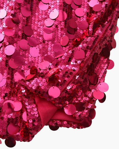 Pailletten-Party-Minikleid