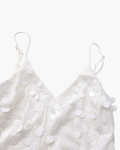 Pailletten-Party-Minikleid