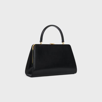 CELINE ANTOINETTE MITTELGROßE TASCHE AUS SATINIERTEM KALBSLEDER – NATURFARBEN