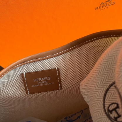 P'TIT ARÇON TASCHE AUS TOILE &amp; LEDER HERMÈS