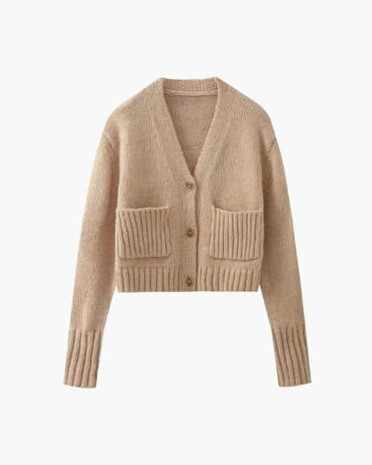Gemütliche Strick-Cardigan mit Taschen