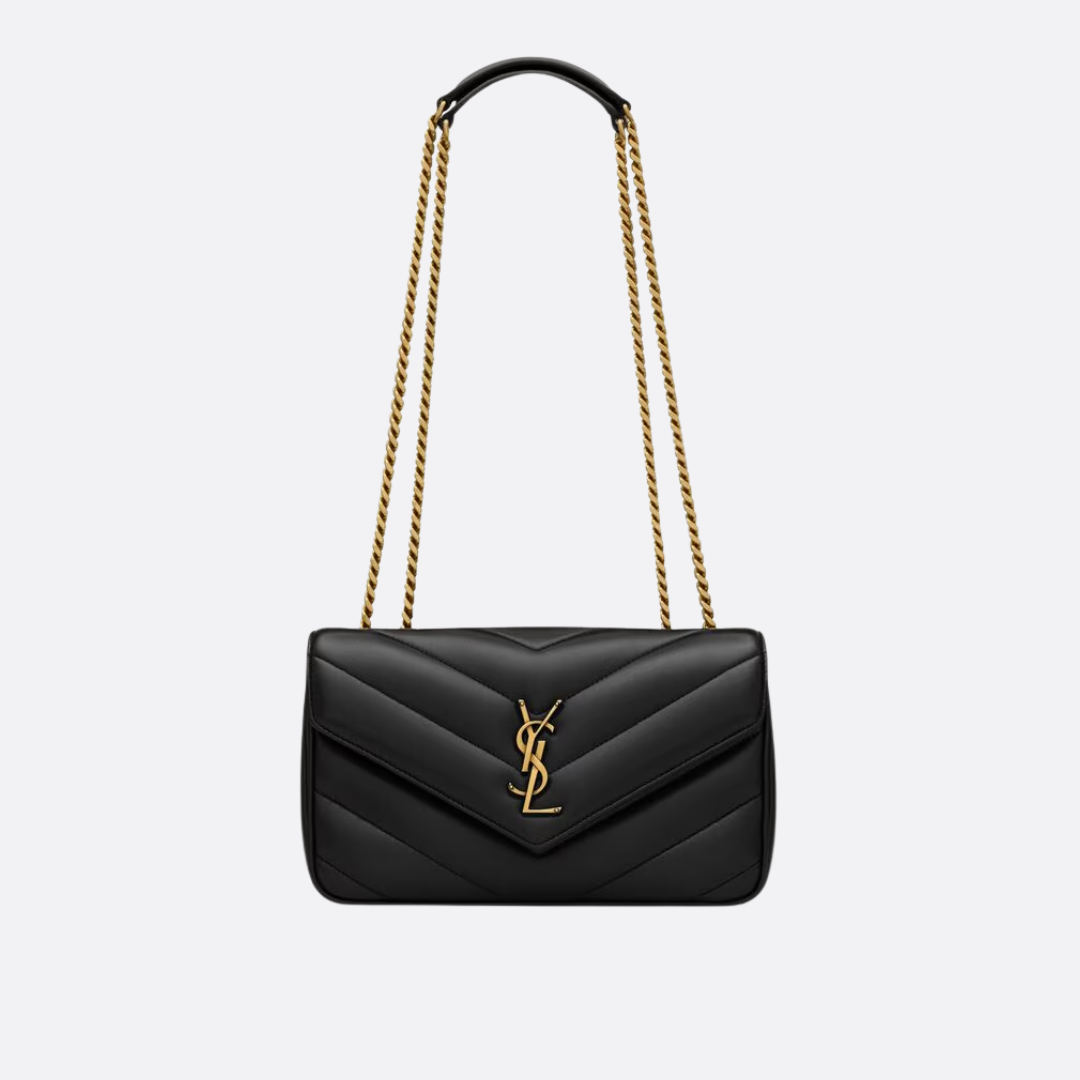 YSL SIGNATURE-KIT – LOULOU-TASCHE &amp; OPYUM-SANDALE