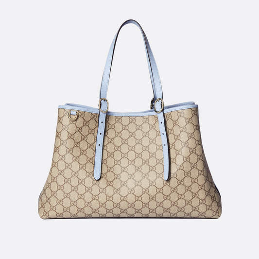 GROSSER SHOPPER MIT GG-EMBLEM GUCCI