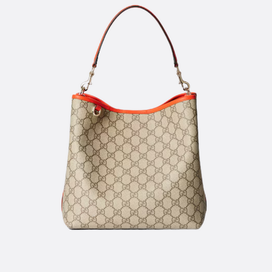 MITTELGROßE GG-EMBLEM-BEUTELTASCHE GUCCI