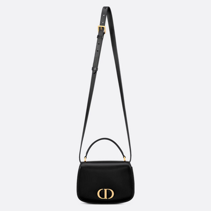 DIOR 30 MONTAIGNE AVENUE MITTELGROßE TASCHE MIT OBEREN GRIFF