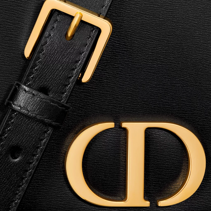 DIOR 30 MONTAIGNE AVENUE MITTELGROßE TASCHE MIT OBEREN GRIFF