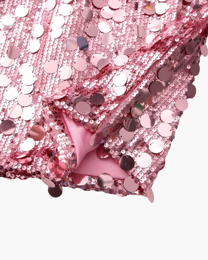 Pailletten-Party-Minikleid
