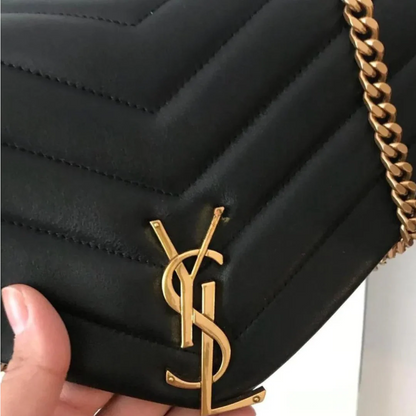 SAINT LAURENT LOULOU KLEINE MATELASSÉ-TASCHE